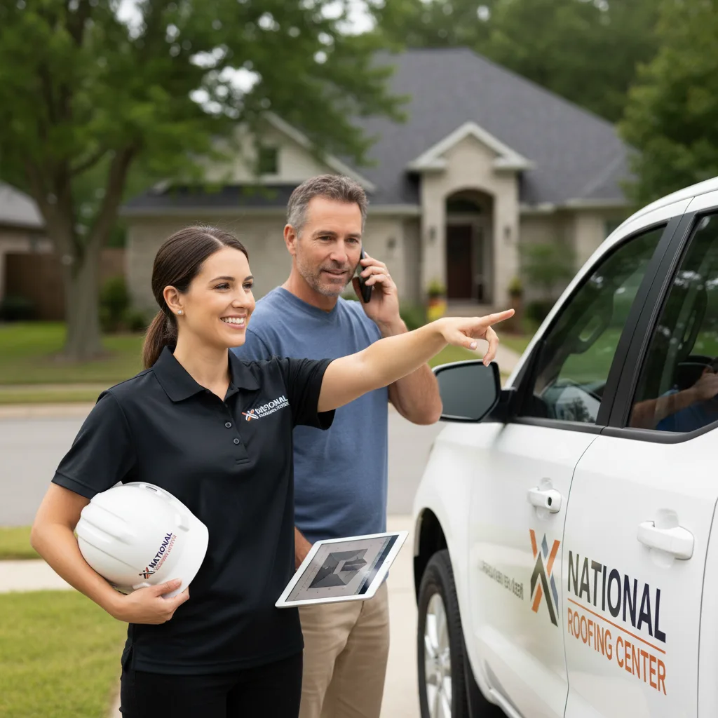 National Roofing Center customer support in Busy